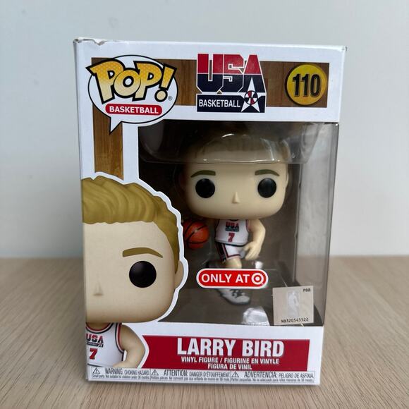 Larry Bird Dream Team Team USA Funko Pop 110 - New - Picture 1 of 4